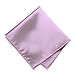 TieMart English Lavender Solid Color Pocket Square