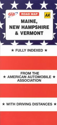 City Travel Guides Discounted  Books : Maine, New Hampshire, Vermont (AAA Road Map)