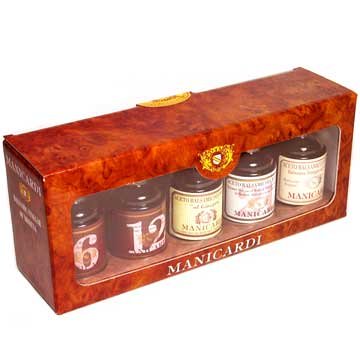 Manicardi Balsamic 5 Bottle Vinegar Gift Set by Manicardi