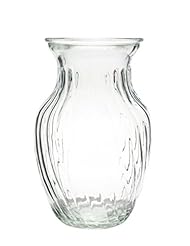 Home: Flower Rose Bunch Glass Vase Decorative Centerpiece For Home or Wedding by Royal Imports - 8" Tall, 4" Opening - Royal Imports
