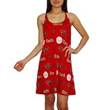 Womens Sideline MLB Arizona Diamondbacks Athletic Sleep Tank Nightgown / Dress (Size: L)