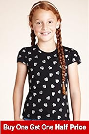 Pure Cotton Heart Print Top
