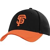 MLB New Era Youth Road Batting Practice Cap (Navy/Orange)