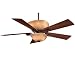 Minka-Aire Fans F812-IO 54" Lineage Contemporary Iron Oxide Ceiling Fan w/ Light, Wall Ctrl & Blades
