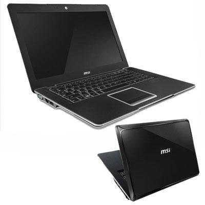 MSI X400-205US 14-Inch Notebook - Black