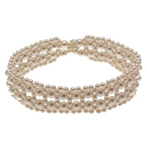 Kika Cream Pearl Choker Necklace