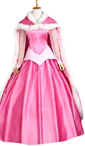 New Healer Adult Women's Sleeping Beauty Princess Costume (L, dress with cape)