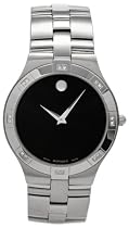 Movado Men's Juro Diamond Accented Stainless Steel Watch #0605721