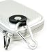 - Pearl White / Silver / Light Gray Color JJAK1 High Quality Mini Hard Shell Carrying Case for Canon Elph PowerShot 100HS 4924B001, 300HS 5095B001, A2200 4942B001, A3300 IS 5038B001, SD1300 IS 4214B001, SD1400 IS 4180B001, SD3500 IS 4192B001, SD4000 IS 4250B001, SD4500 IS 4612B001 10.0, 12.1, 14.1, 16.0 MP Digital Camera SD IS HS (+ 1pc Name TAG) -- Best Seller on Amazon!
