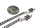 ATLanyards Simple Silver Chain Eyeglass Holder, Chain Eyeglass Leash Lanyard