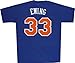 New York Knicks Patrick Ewing 1994 Adidas Throwback Net Print Gametime T Shirt SMALL