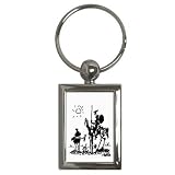 Don Quixote Picasso Key Chain