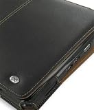 EIXO BiColor Ledertasche Book für Asus Eee PC 1000