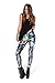 Roseate Women's 3D Digital Print Leggings Gym Workout Running Tights Sneak