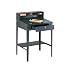 Edsal 620 Steel Open Shop Desk, 34" Width x 53" Height x 30" Depth, Industrial Gray