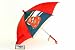 Disney Pixar Cars Lightning McQueen Red and Black Children's Rain Umbrella