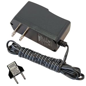 HQRP AC Adapter for PROFORM 880S Elliptical Crosstrainer PFEL71030 PFEL71031 PFEL71032 Power Supply Cord + Euro Plug Adapter by HQRP