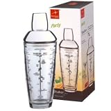Bormioli Rocco Party Glass Cocktail Shaker, Gift Boxed