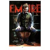 The Dark Knight Movie (The Joker, Sitting) Poster Print