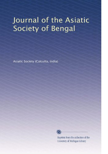 Journal of the Asiatic Society of Bengal