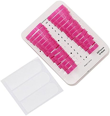 26pcs Nail Polish Edge Spill Proof Template Clip Manicure Protector Tools+ 1 PC French Manicure Stickers
