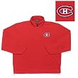 Montreal Canadiens NHL "Glacier" Fleece Pullover Sweatshirt (Dk Red)
