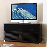 Omnimount Moda Series Silhouette 48 Zebra Wood Corner Friendly TV Stand