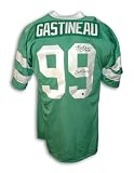 Mark Gastineau Autographed New York Jets Green Throwback Jersey Inscribed "Sack Exchange"