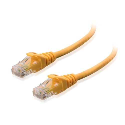 Cable Matters Cat6 Snagless Ethernet Patch Cable in Yellow 35 Feet