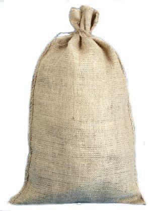 12" X 20" Burlap Bags with Drawstring - Lot of 20