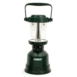 Dorcy 41-3108 160 Lumen LED Twin Globe Lantern with Amber LED