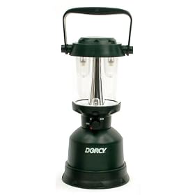 Dorcy 41-3108 160 Lumen LED Twin Globe Lantern with Amber LED