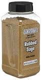 Spicemaster Spicemaster Sage, Rubbed, 8-Ounce Plastic Canisters (Pack of 3)