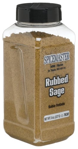 Spicemaster Spicemaster Sage, Rubbed, 8-Ounce Plastic Canisters (Pack of 3)
