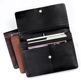 Genuine Leather Underarm Portfolio