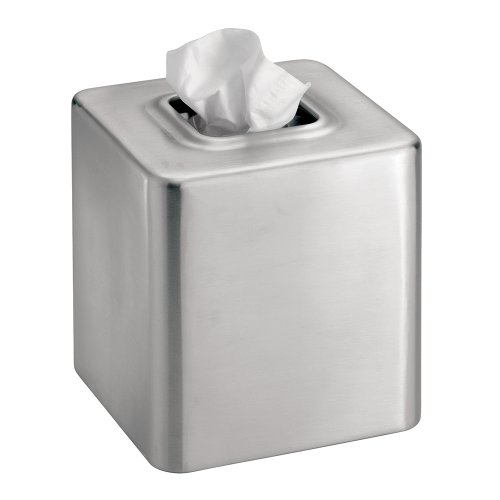 Buy Cheap InterDesign Gia Boutique Box, Brushed Stainless Steel Buy