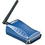 TRENDnet Wireless 1-Port Parallel Print Server TEW-P1PG (Blue)
