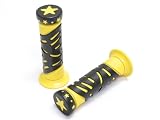 ATVs and WATERCRAFTS Star Gel Style Hand Grips Yellow COLOR ATV QUAD YAMAHA KAWASAKI POLARIS SEADOO WATERCRAFT BOMBARDIER JET SKI HONDA ATV FOREMAN RECON RINCON Kawasaki Brute Force Prairie YAMAHA ATV BRUIN GRIZZLY KODIAK