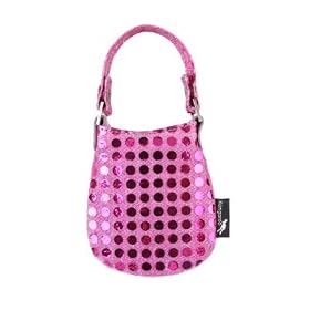 Kangaroo Cell Phone Camera MP3 Case - Pink Sequins by Hypergear