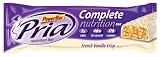 PowerBar Pria Complete Nutritional Bar, French Vanilla Crisp (Pack of 15)