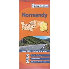 Normandie (Michelin Regional Maps)