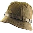 New Faux Suede Rain Bucket Crusher Hat Cap * Light Brown - Small / Medium