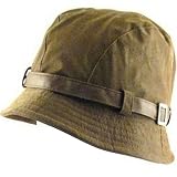 NEW FAUX SUEDE RAIN BUCKET CRUSHER HAT CAP * Light BROWN - Small / Medium