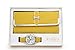 Women's Matching Watch & Wallet - Yellow