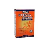 NOW Foods Stevia Extract Packets Twinpack,  100 Count  Boxes (Pack of 2)