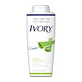Ivory Snow Laundry Detergent:Ivory Moisturizing Body Wash, Aloe, 24-Ounce Bottle (Pack of 6) - Packaging May Vary