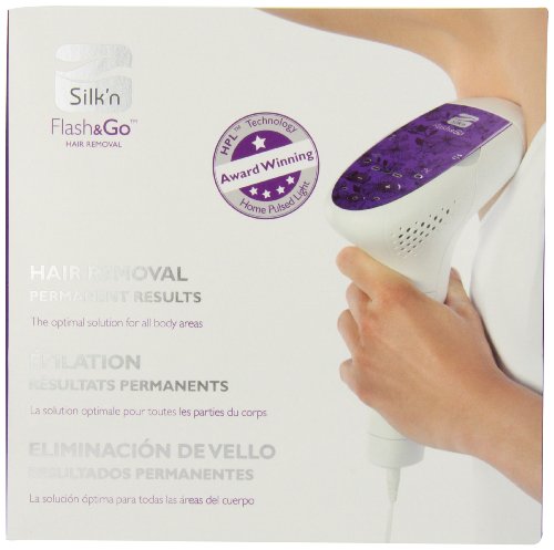 Silk n flash and go all over hair removal device with b…