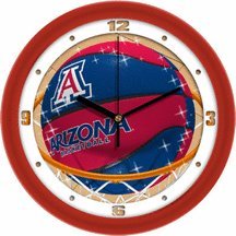 Arizona Wildcats Slam Dunk Wall Clock