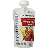 Buddy Fruits Fruitbreak Blended Fruit Strawberry, Bannana and Apple, 4.2 Ounce (Pack of 14)