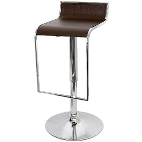 Click here to buy Uptown Bar Stool, 35Hx13SQ, BROWN by Home Decorators Collection.